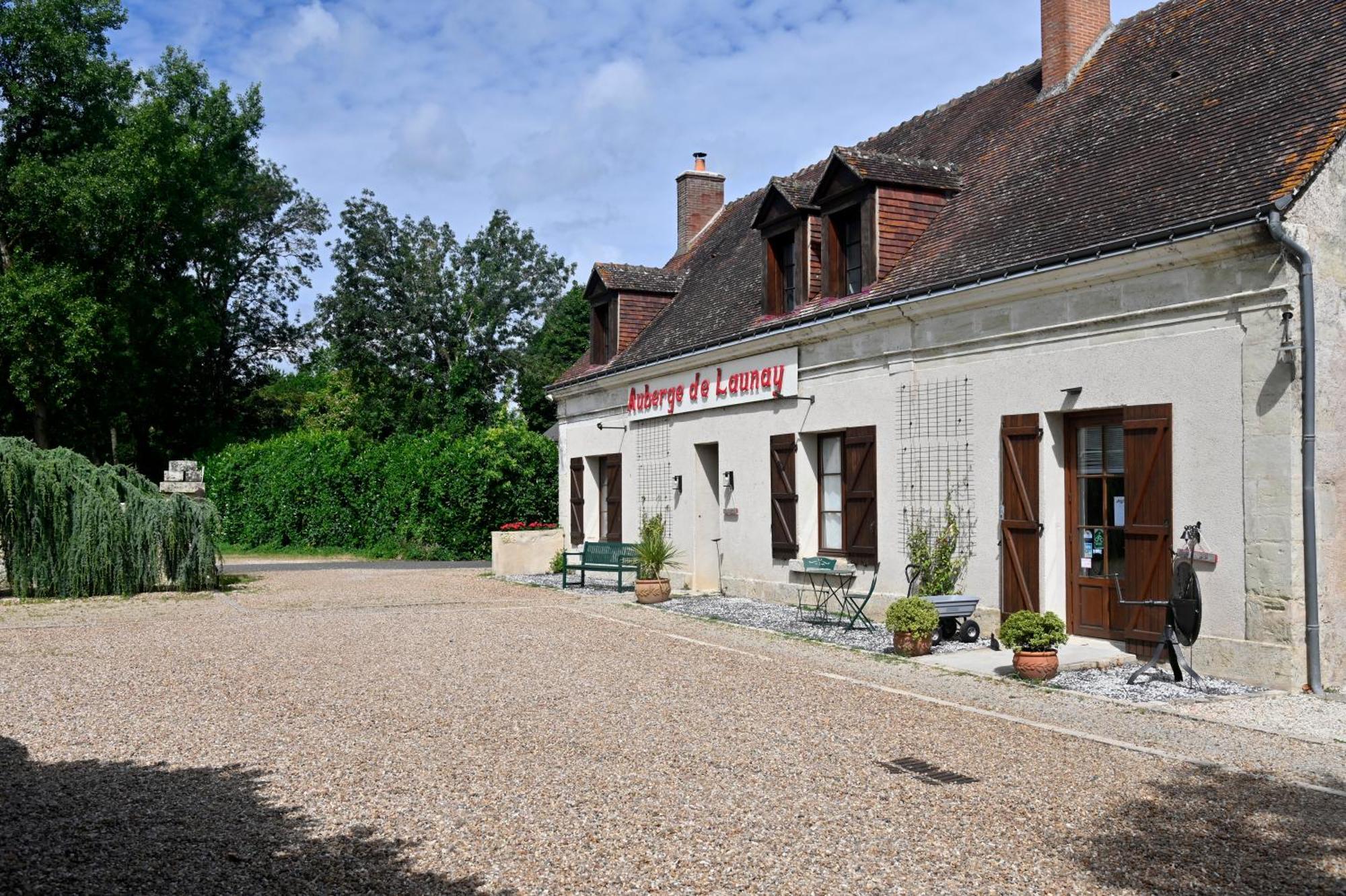 Logis Auberge De Launay Limeray Exterior foto